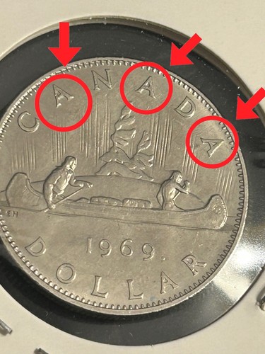 Mint errors 1969 - errors!!,