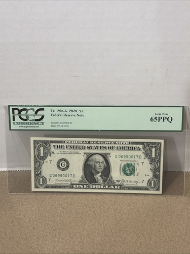 1969 dollaro banconota - dollaro,