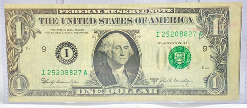 Banconota errore dollaro - banconota,