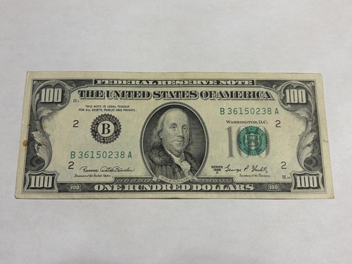 Banconota 100 dollari 1969 - 100,