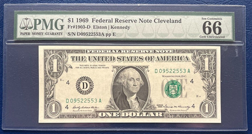 1969 banconota dollaro - banconota, da