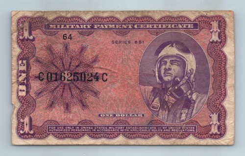 One dollar 1969 certificato - one,
