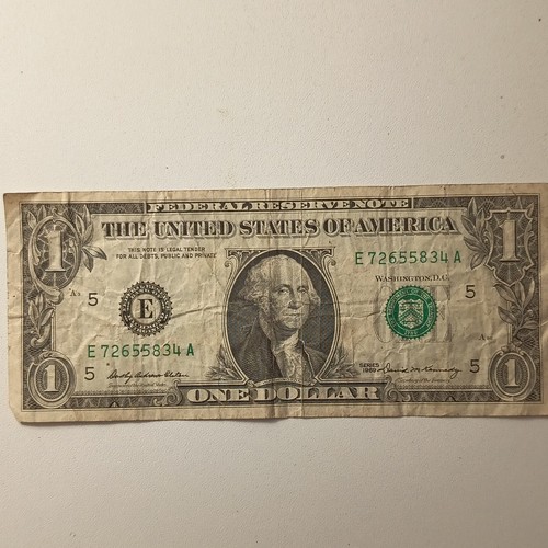 Banconota usa dollaro one - banconota,