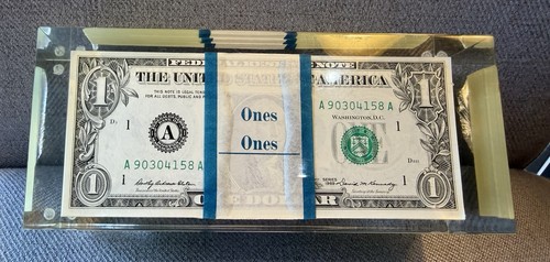 Vintage lucite 500 - $500, us