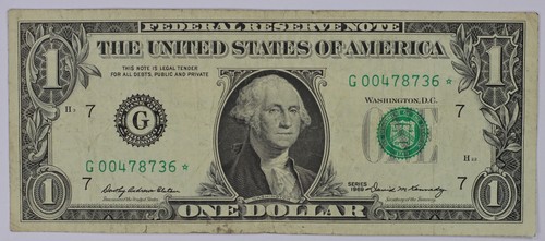 1969 banconota dollaro - da, un