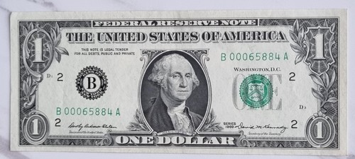 1969 one dollar federal - one,