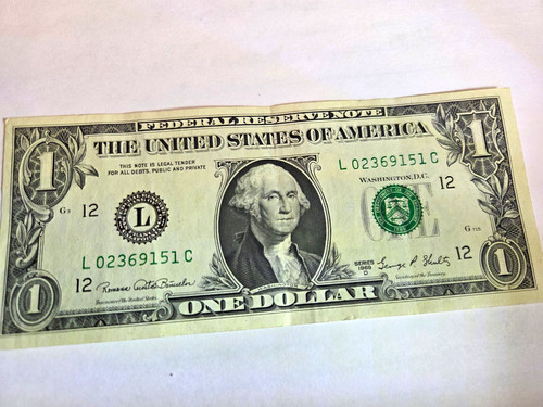 Banconota dollaro 1969d - 1,