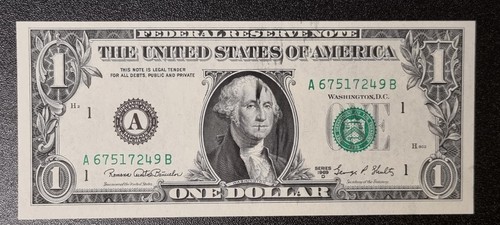 1969 one dollar - d, federal