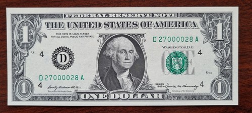 1969 banconota dollaro - un,